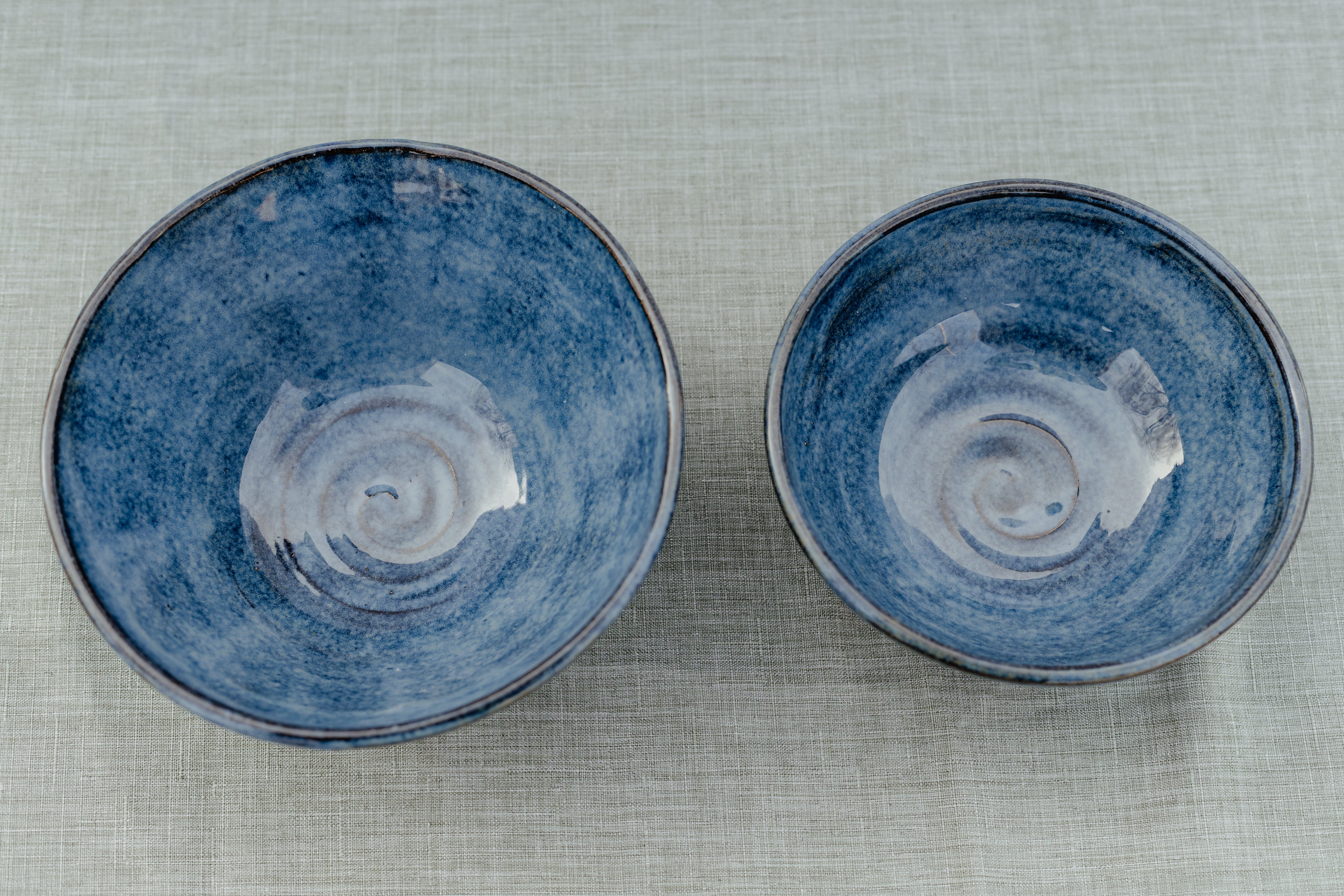Blue Serving Bowl
