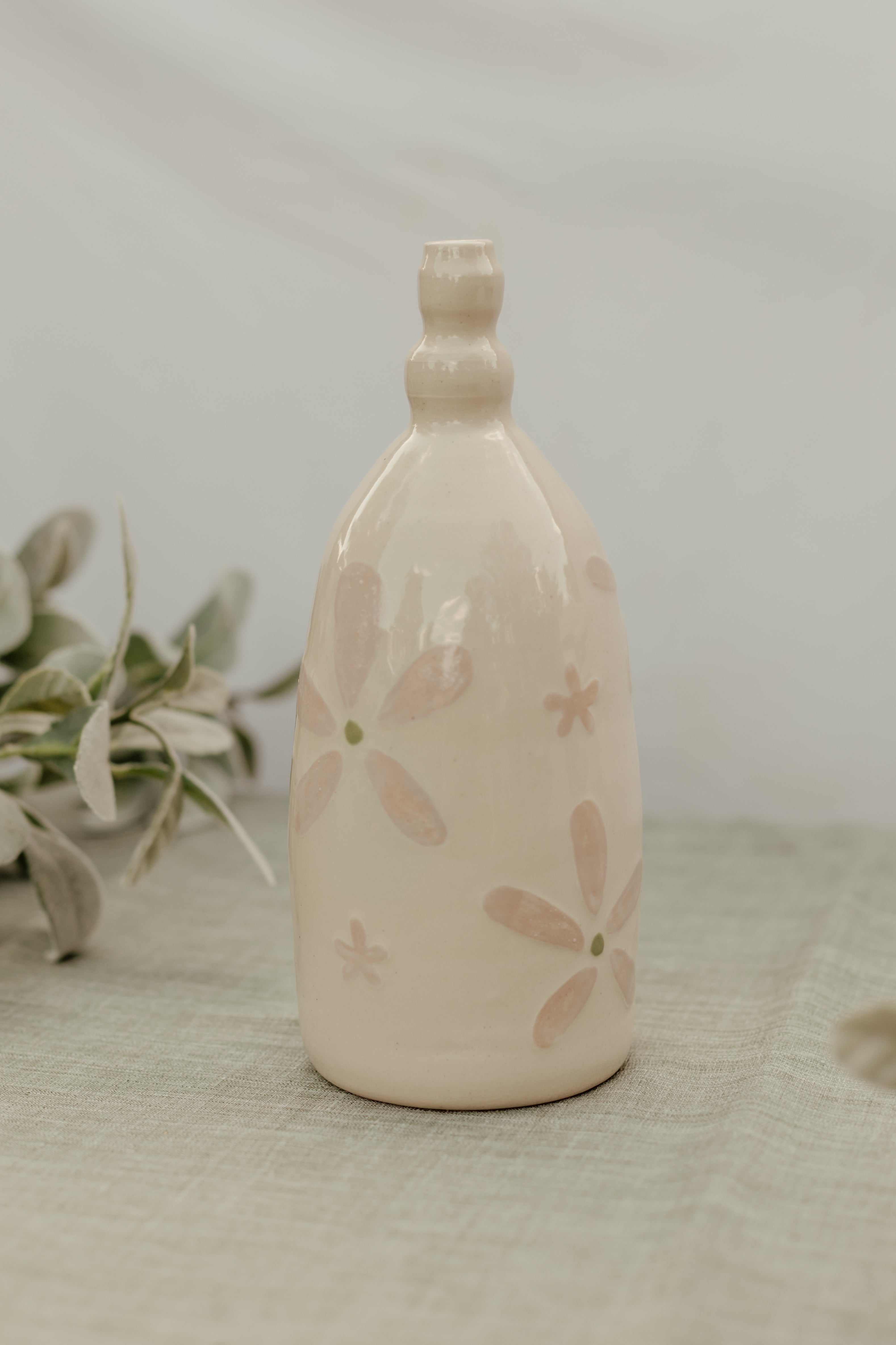 Floral Tall Bud Vase