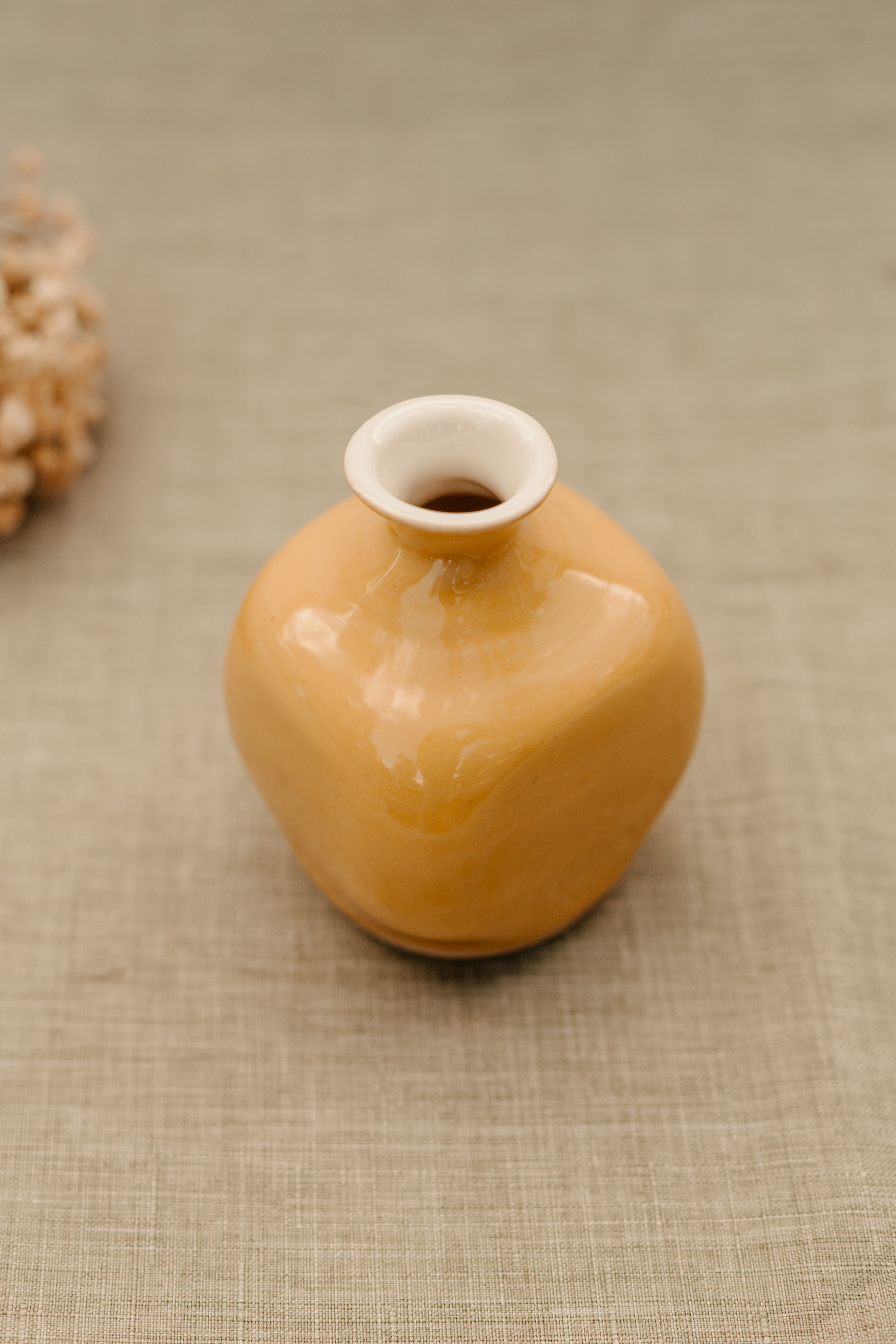 Yellow Bud Vase